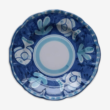 Blue Fish Pasta Plate