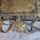 Pair of mirror sconces/candle holders in 19th-century bronze.