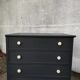 Painted old chest of drawers