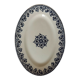 Oval dish Terre de Fer, Brienne model, Manufacture HB&Cie