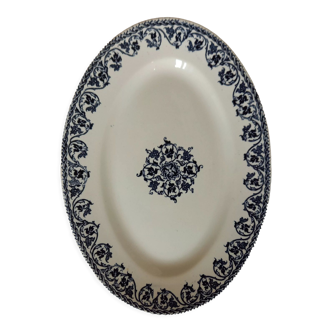 Oval dish Terre de Fer, Brienne model, Manufacture HB&Cie