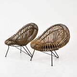 Armchairs Dalvera in the manner of Abraham & Rol , 1950s