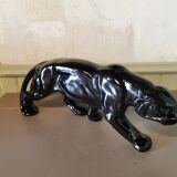 Art deco ceramic panther