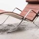 Fauteuil lounge Preben Fabricius & Jorgen Kastholm Grasshopper pour Kill Germany 1967