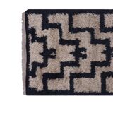 Vintage Turkish rug from Oushak, hand-woven 80x230 cm