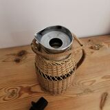 Vintage rattan thermos