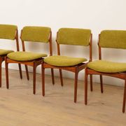 4 x dining chairs | Erik Buch | Model 49 | Rosewood | Reupholstered