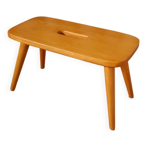Mini tabouret pieds compas