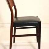 Lot of three Scandinavian teak chairs