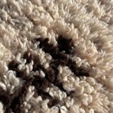 Moroccan berber carpet beni ouarain wool 90x195 cm