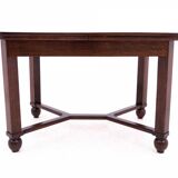 Table et chaises Art nouveau des années 1930. Après rénovation.