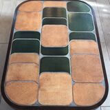 Ceramic table shogun Roger capron Annees 50 60: