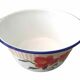 Vintage enamelled sheet metal basin
