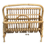 Wicker magazine holder