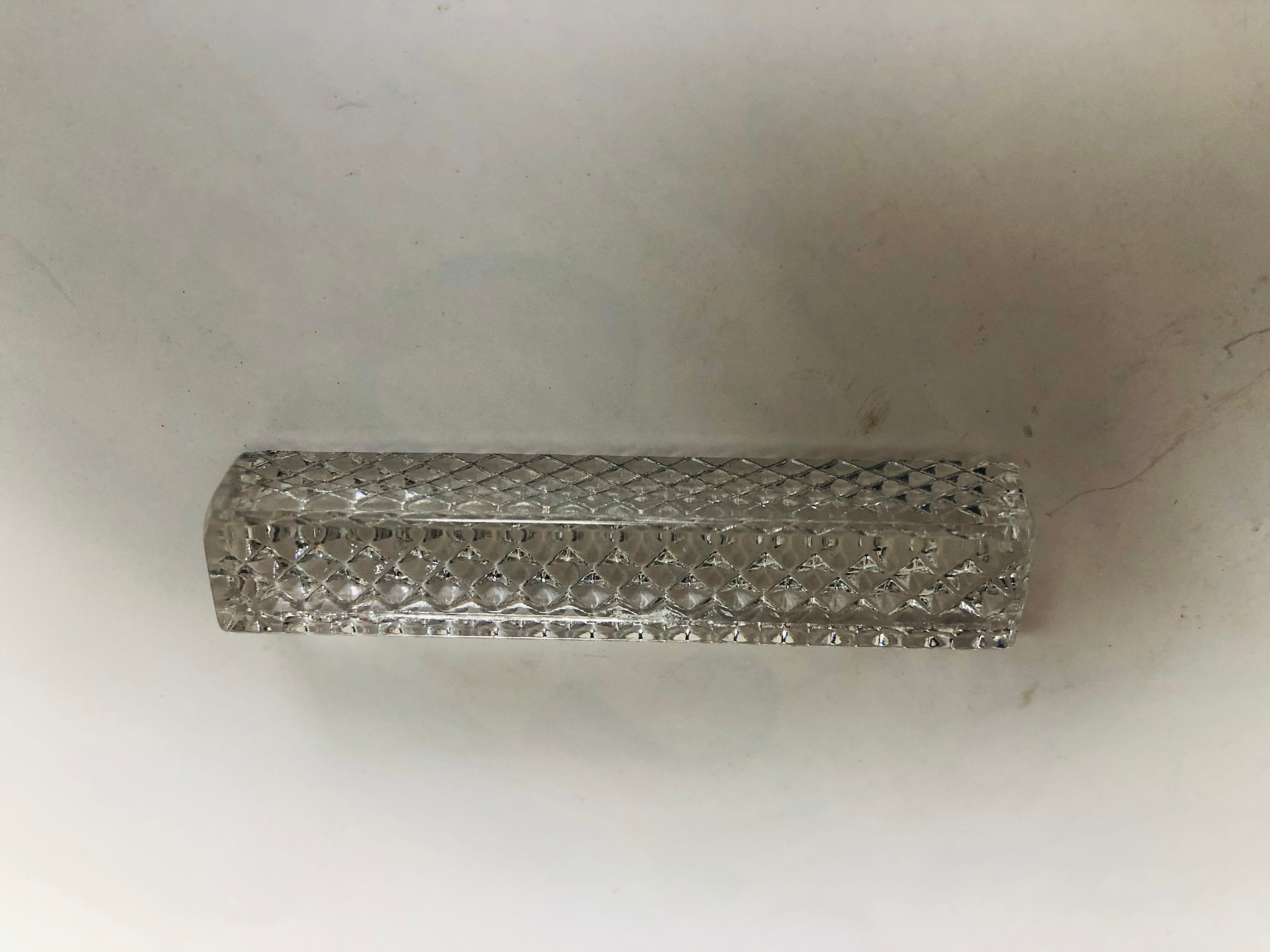 Set of 10 crystal knife doors