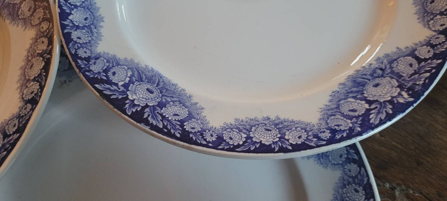 Boch iron earth plates 1890