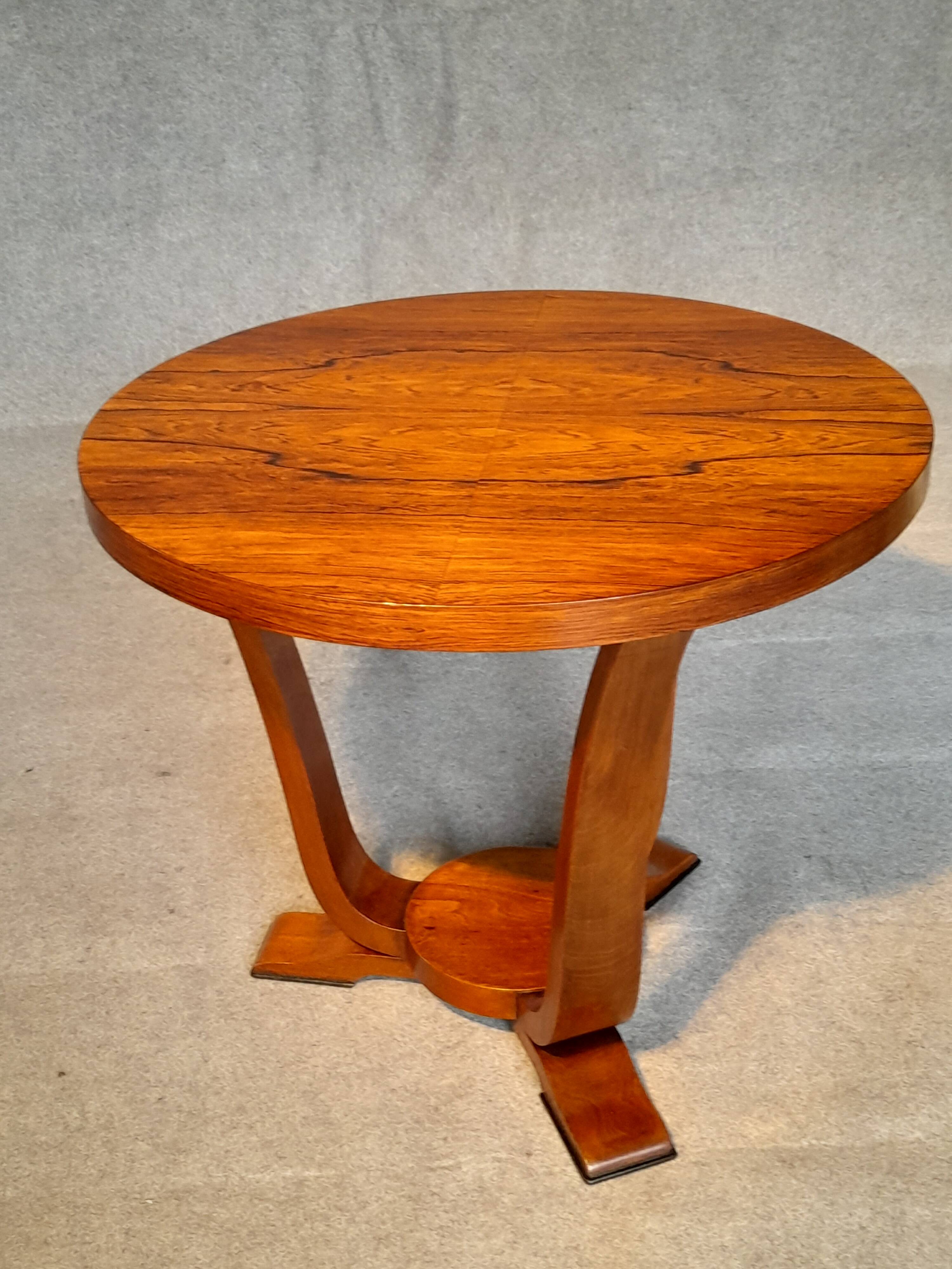 Art Deco pedestal table