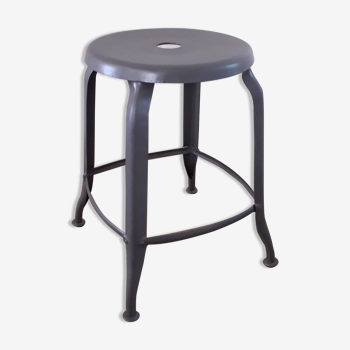 Industrial stool in crude steel