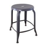 Industrial stool in crude steel