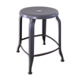 Industrial stool in crude steel