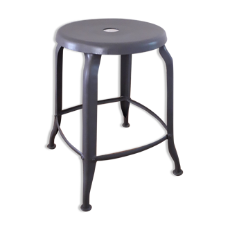 Industrial stool in crude steel