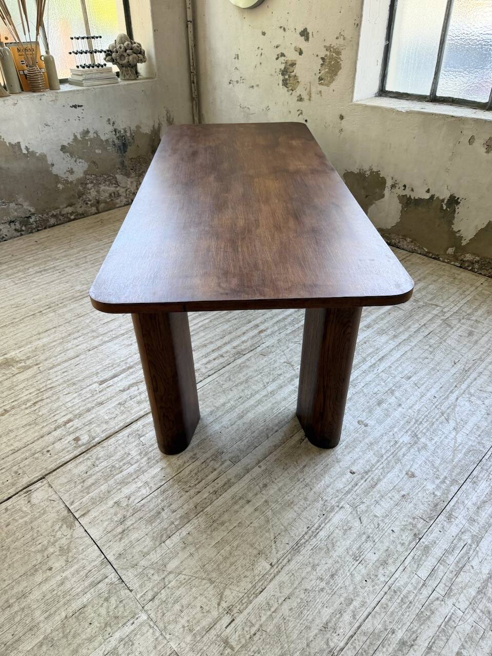 1950s oak reconstruction table