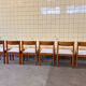 Set of six dining chairs by Furusnickarn AB