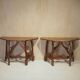 Pair of Italian consoles from the 18th century.