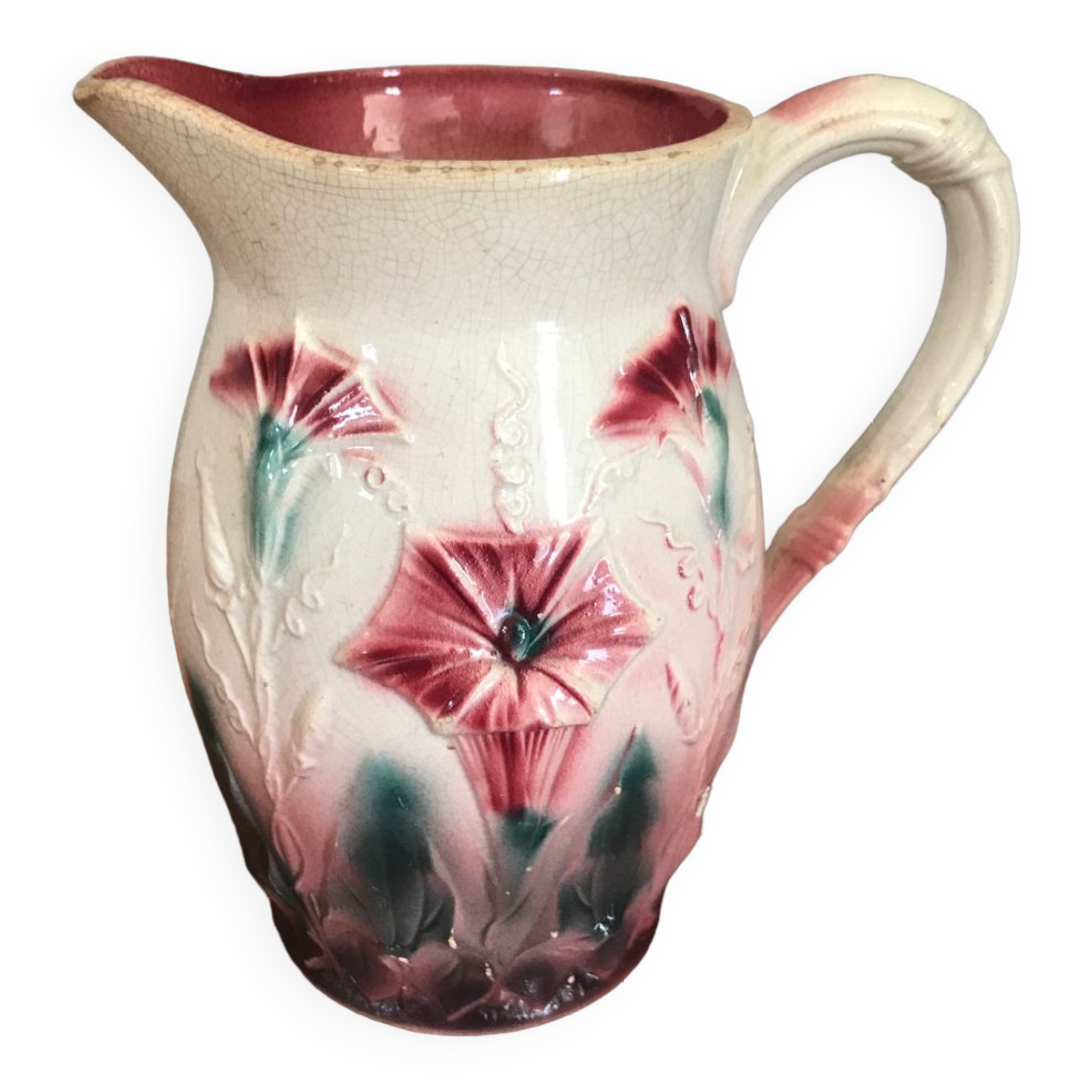 Pitcher in pink slip