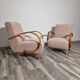 Art Deco Lounge Chairs from Jindřich Halabala, 1950s, Set of 2