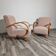 Art Deco Lounge Chairs from Jindřich Halabala, 1950s, Set of 2