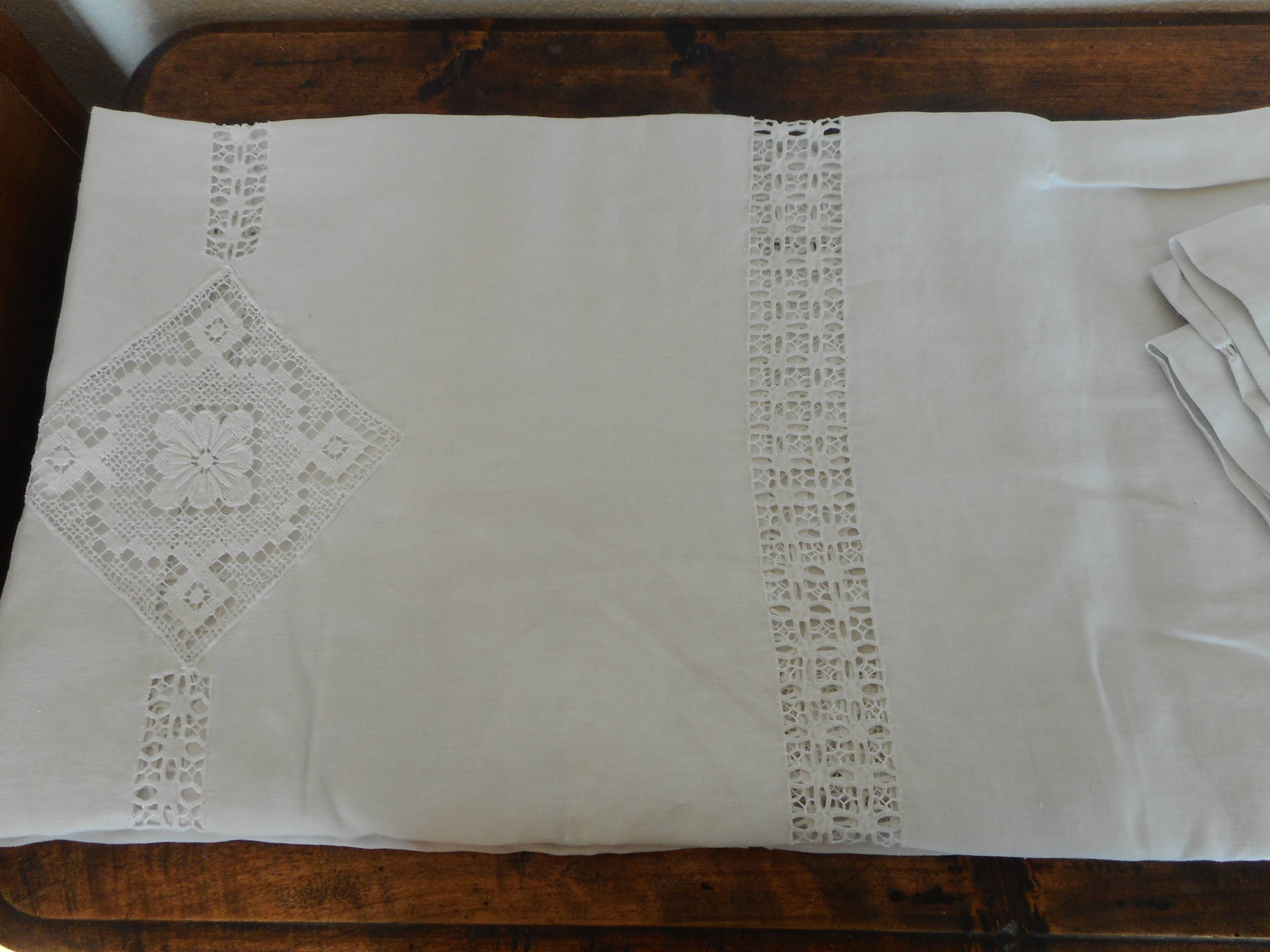 Nappe en lin blanche