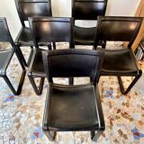 Set of six Mattéo Grassi chairs
