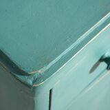 Ancienne commode de chambre vert émeraude (c.1920) #4