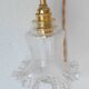 Suspension baladeuse vintage en verre
