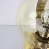 Preciosa Gold Wall Lamp or Table Lamp / Kamenický Šenov, 1970s