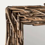 Bali driftwood mirror