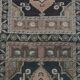 Vintage Turkish hallway rug 52x197 cm