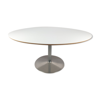 Oval dining table by Pierre Paulin for Artifort, 1980s