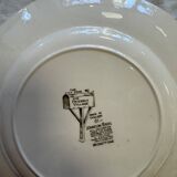 English dinner plates