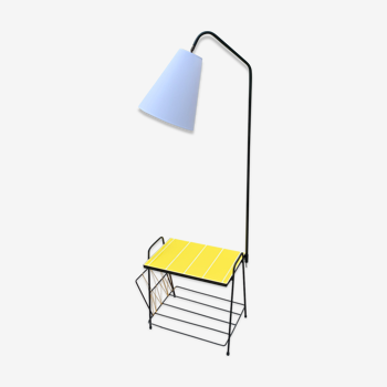 Lampadaire liseuse avec tablette