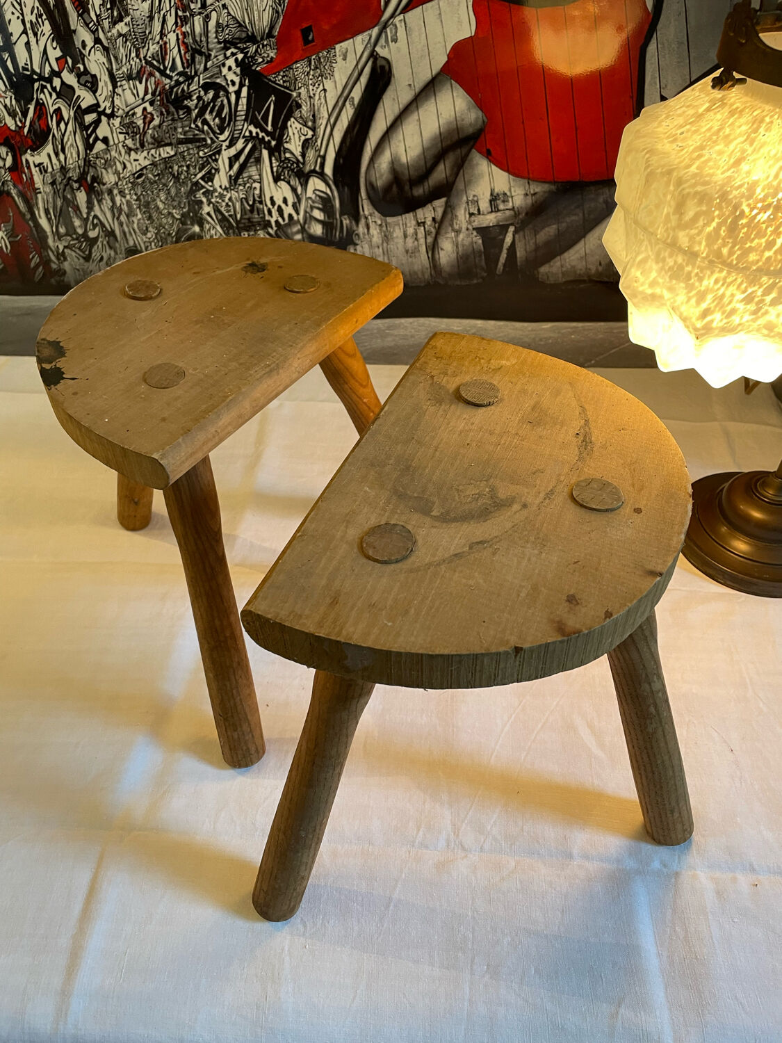 Tabourets de ferme