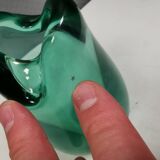 Extrêmement rare "torskemund/ cod mouth", vase - per lütken, holmegaard 1951