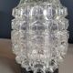 Vintage molded glass wall light - Ceiling light