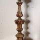 Antique gilded wooden candlestick Louis XIV - XVIII century