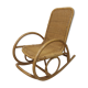 Rocking flesh adult wicker and bamboo