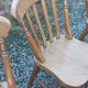 Set de 4 chaises et 1 fauteuil style montagne en chêne