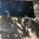 Table military industrial black metal