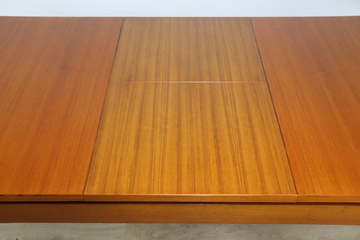 Vintage extendable teak dining table - 1960