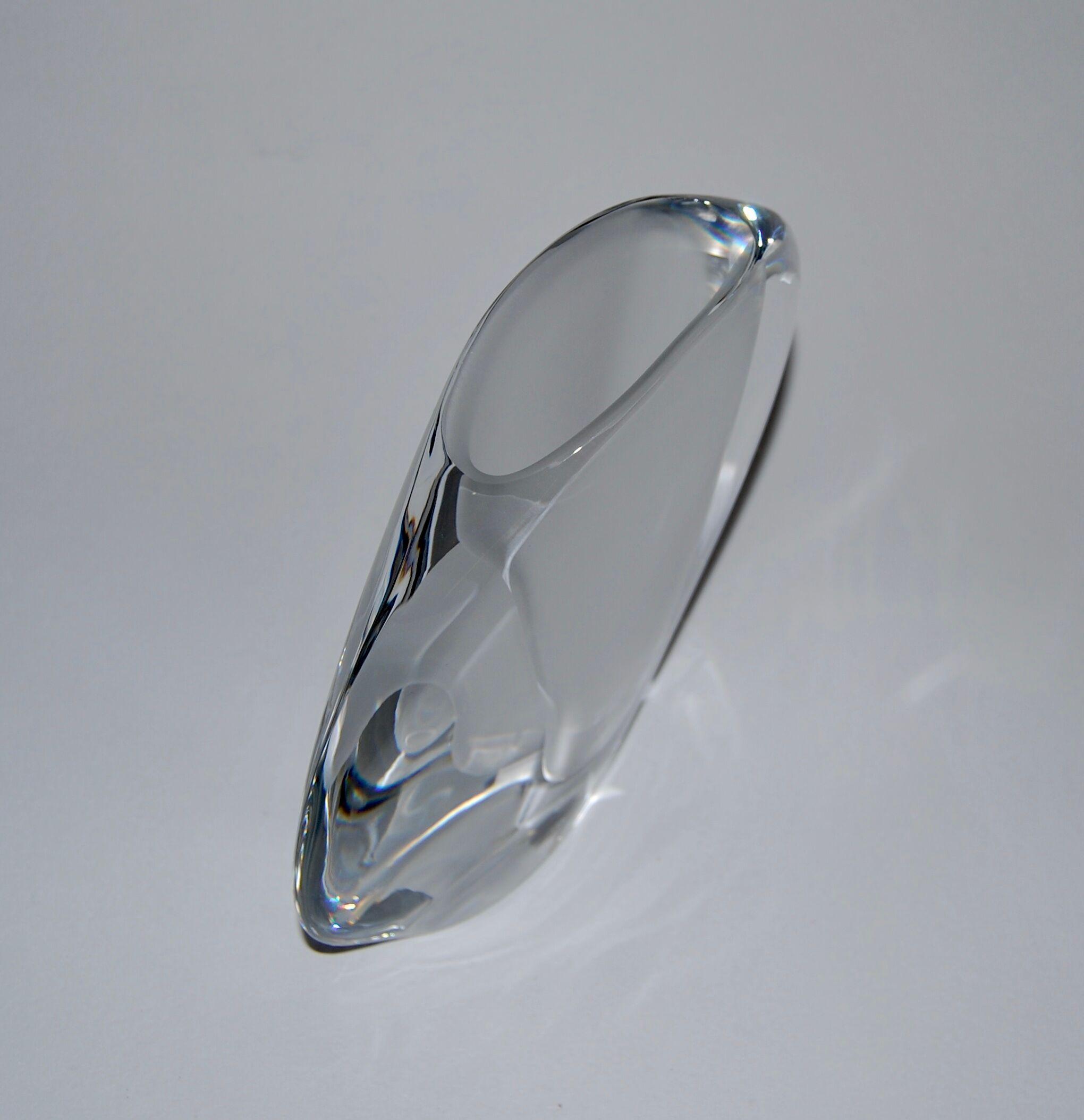 Vase or soliflore in Sèvres crystal